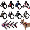 Reflective Eco-Friendly Nylon Lace Pet Dog Harness Durable Adjustable Chest Vest Leash for Small Medium Big Dogs Walking