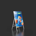 Anew Factory SEG Poster Outdoor Floor Stand Advertising Light Boxes LED Tool Free Poster Aluminum Frame for Advertising Poster