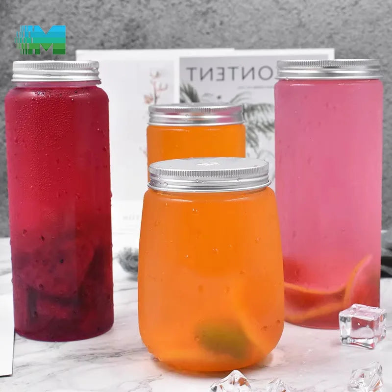 Disposable Professional Supplier Dosen Aus Kunststoff Plastic Bottle Fruit Juice Top Grade Customized Logo Plastic Bottle
