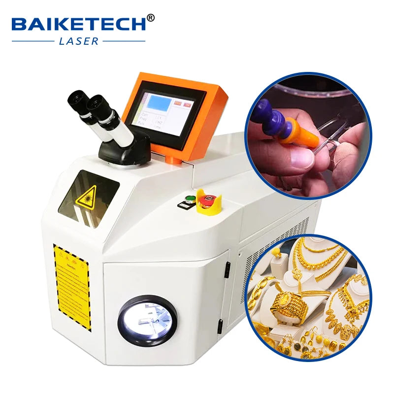 Bench-top 150W YAG Laser Jewelry Spot Welding Machine Portable Gold Silver Ring Necklace Earrings Repair Laser Welder Device
