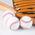 Practice Baseballs Foam Softballs Training Sporting Batting Soft Ball Indoor Outdoor Backyard for Players Teenager