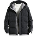Men's New Winter Cotton-padded Coat Youth Loose Hooded Casual Thick Fashion Brand Men's Coat