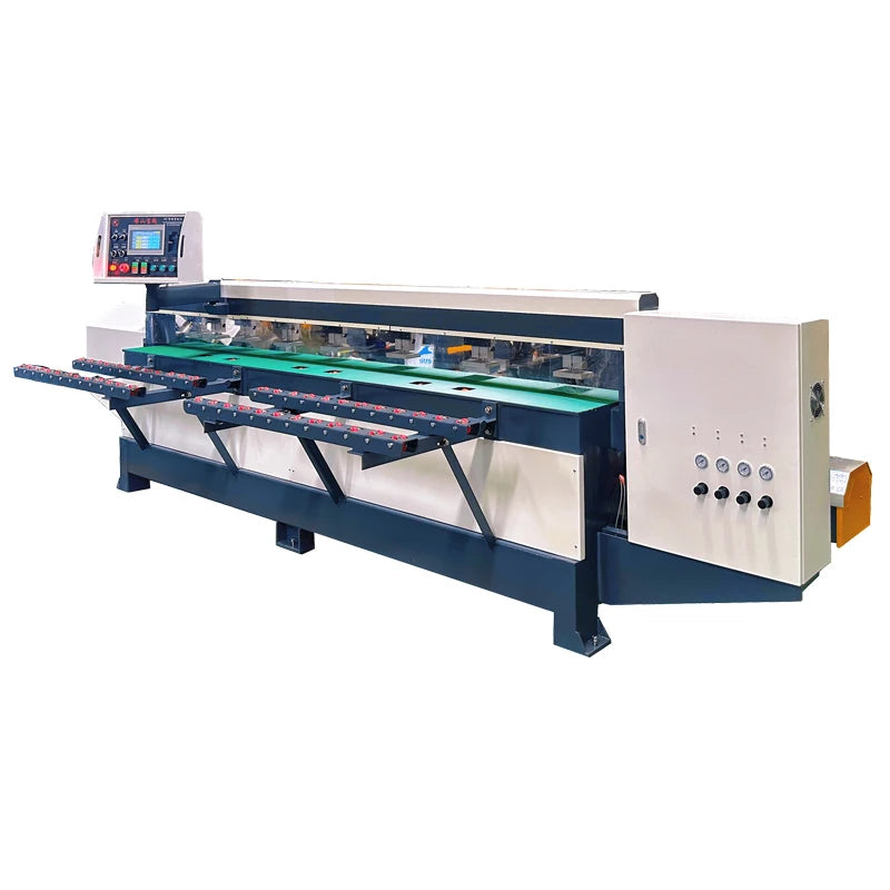 CNC 45 Degree Bevel Stone Cutting Machine Tile Chamfering Equipment for Granite Marble with Engine Motor PLC Core Components