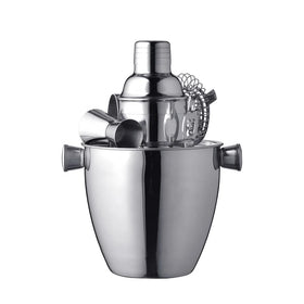 Creation Factory Direct Custom Luxury Eco-Friendly 350ml Stainless Steel Cocktail Shaker 1500ml Ice Bucket Bar Accessories
