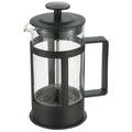 Stainless Steel Eco-Friendly Modern French Press Pot Borosilicate Glass Thermal Insulation Heat Resistant Portable Large Lid