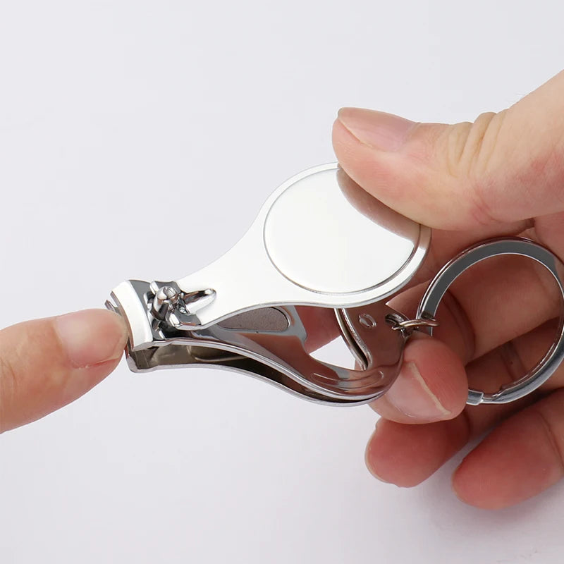 In Stock Now Functional Nail Scissors Keychain Sublimation Blank Multi Mini Tool Keychain