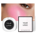 2024 New Private Label Vegan Blush Custom Logo Long Lasting High Pigment Black Silky Cream Blusher PH Color Change Blush