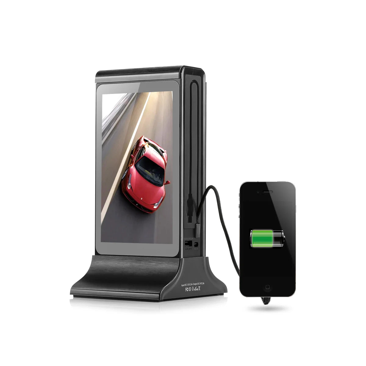Patent Restaurant Menu Power Bank 20800mah with Table Menu Display FYD-835S