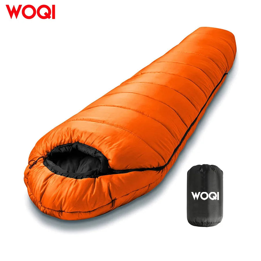 WOQI Hot Sale  Down Sleeping Bag for Camping Premium Quality Gear