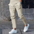 Sport Cargo Joggers Men's Sweat Pants Streetwear Drawstring Gym Track Men Running Casual Trouser Pants for Men