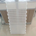 12*12mm Small Round Hole Plastic Slat Floor for Chicken /duck /goose 100*50cm Chicken Flooring Plastic Slat