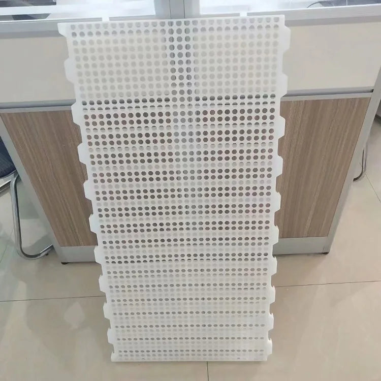 12*12mm Small Round Hole Plastic Slat Floor for Chicken /duck /goose 100*50cm Chicken Flooring Plastic Slat