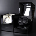 Wholesale JMjermyn JM-021WS Men's Luxury Single Automatic Rotating Watch Winder Lacquer Wood with Leather Case CN/GUA