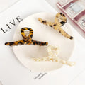 11CM New Arrived Elegant Ins Fashion Women Shark Clip Hair Accessories Cross Geometric Large Size Acetate Hair Claw