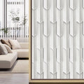 Premium Feather-Embedded PU Stones - Realistic 3D Textured Artificial Stones for InteriorDesign DlY Backsplash & Feature Walls