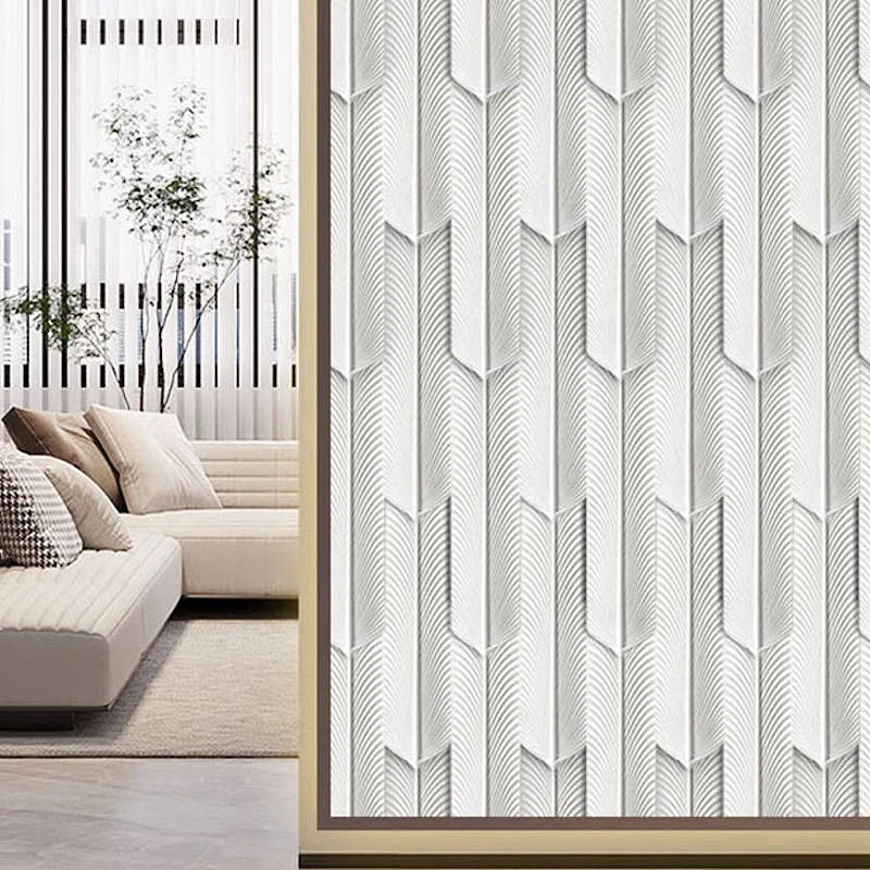 Premium Feather-Embedded PU Stones - Realistic 3D Textured Artificial Stones for InteriorDesign DlY Backsplash & Feature Walls