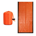 Outdoor Survival Sleeping Bag Orange PE Envelop Camping Hiking Sleeping Bags Aluminum Film Emergency Sleeping Bag 210*90cm