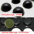 5pcs 3M Audio Speaker Amplifier Shock Absorber Feet Pads Vibration Absorption Rubber Pad Self-adhesive 13.5*9*4.5mm 16*8mm