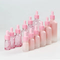 Wholesale Hot Sale Low Moq Empty Dropper Glass Serum Bottle Essential Oil Glass Bottle