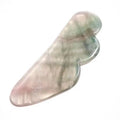 Diy New Shape Jade Gua Sha Tools Fluorite Gua Sha Professional Healing Stone Facial Skincare Guasha Boards Fluorite Guasha