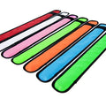 Factory Direct LED Snap Ring Luminous Armband Bracelet Night Safe Running Reflective Clap Cheering Foot Ring Christmas