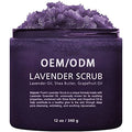 Aixin Wholesale OEM/ODM Custom Organic Herbal Gel Lavender Body Scrub Women Men Moisturizing Exfoliating Fights Acne All Skin