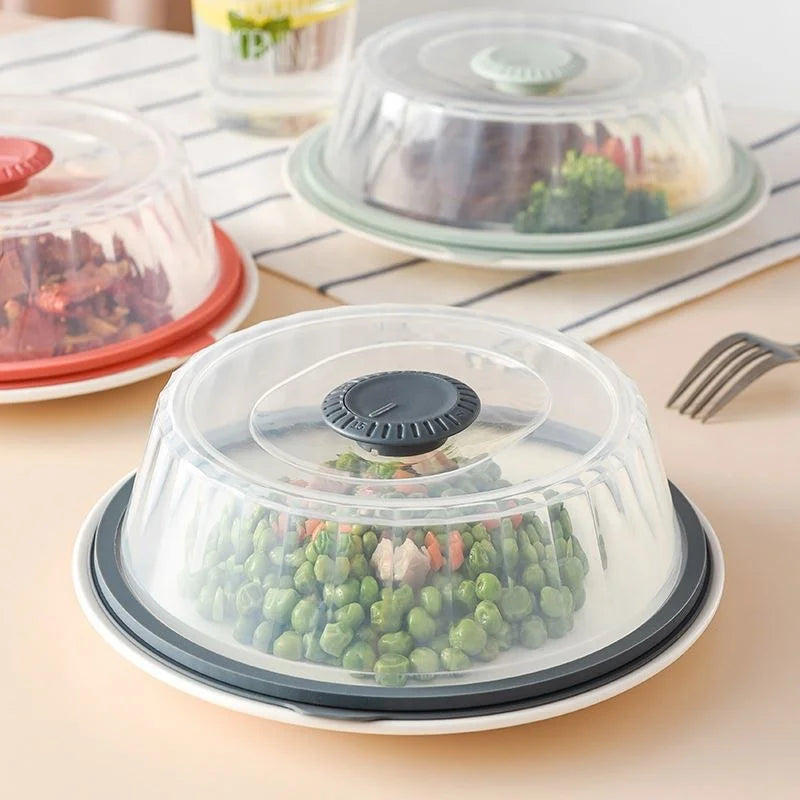 2026 New Bowls and Dishes Cover Microwave Oven Heating Oil-proof Fresh-keeping Hot Meals Food Cover Splash-proof Cover