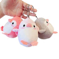 Promotion Kawaii 12CM Penguin Plush Animal Toys Keychain Fillers Stuffed Animals KeyRing Pendant Soft Plush Penguin Keychains