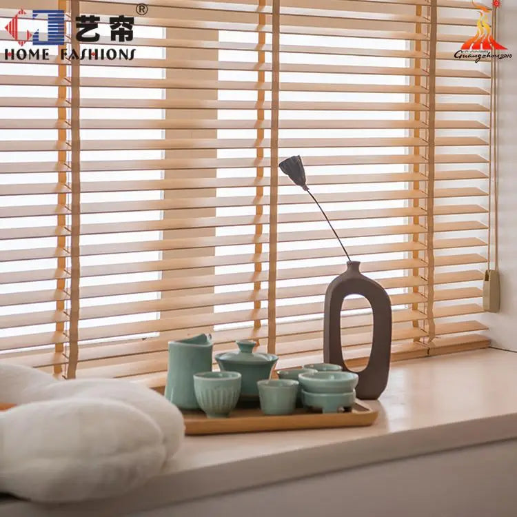 Classic Wood Blinds Blackout & Insulated Curtains