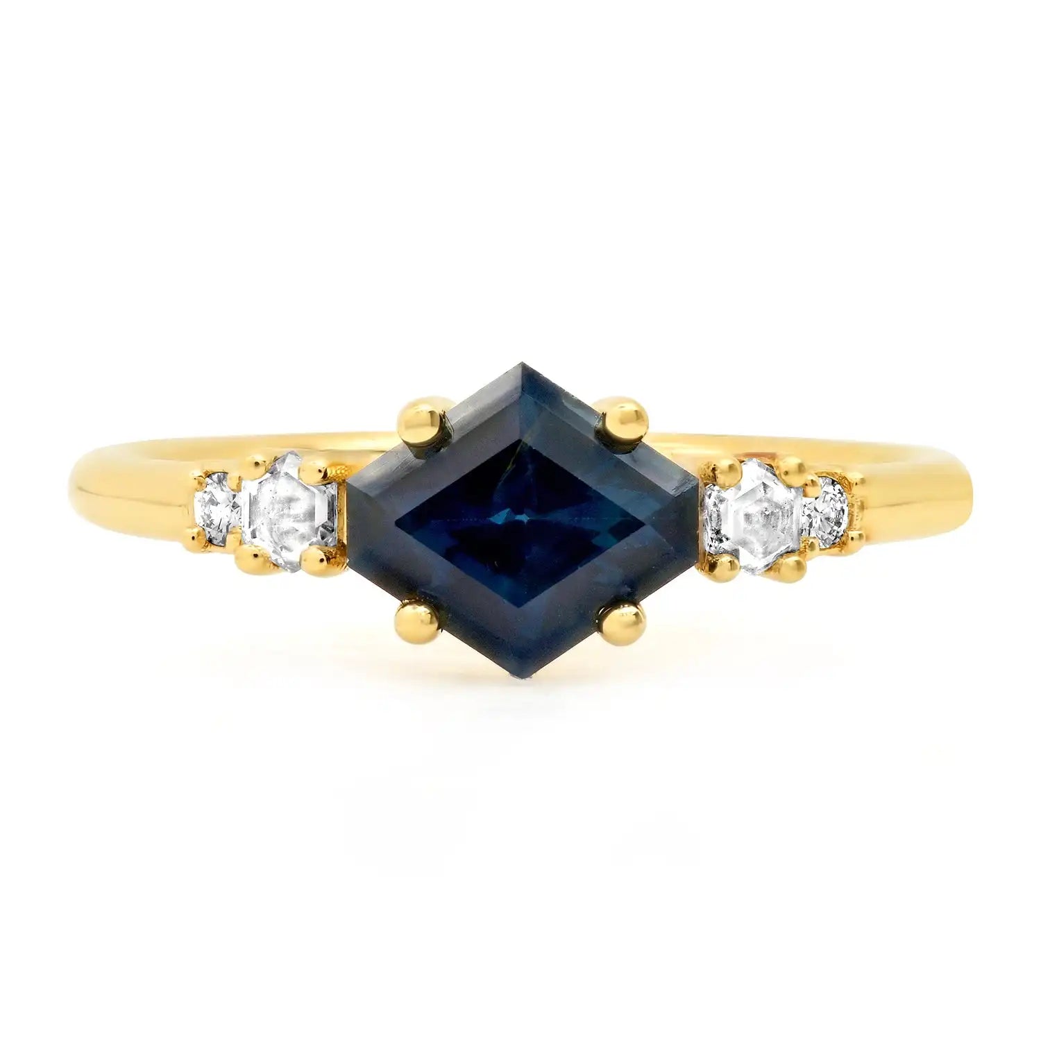 Laodun Fine Women Jewelry Engagement S925 Ring Luxury Elegant Geometric Personalize CZ Sterling Silver Rings Vermeil