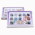 12 Mini Assorted Mixstones Natural Tumbled Stone Healing Reiki Irregular Shape Crystal Set