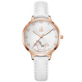 SHENGKE Fashion Girl Watch Lovely Design Women Wristwatches Leather Female Watches Luxury Quartz Waterproof Reloj Mujer K9027
