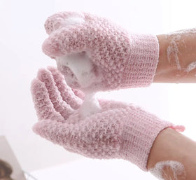 Back Scrub Exfoliating Body Massage Sponge Bath Gloves Skin Bath Shower Wash Glove Moisturizing Spa Skin Cloth