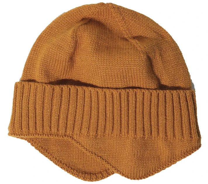 Men Warm Winter Hats Without Lining Light Ear Flap Hat Daily Beanie Outdoor Watch Cap