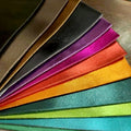 PU Faux Leather Non-Ferrous Metal Glossy Metallic Texture for Bags Shoes Furniture Decorative Items Chairs Crafts Waterproof