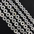 Nature Shell Donut MOP Mother of Pearl Loose Bead for Jewelry Making