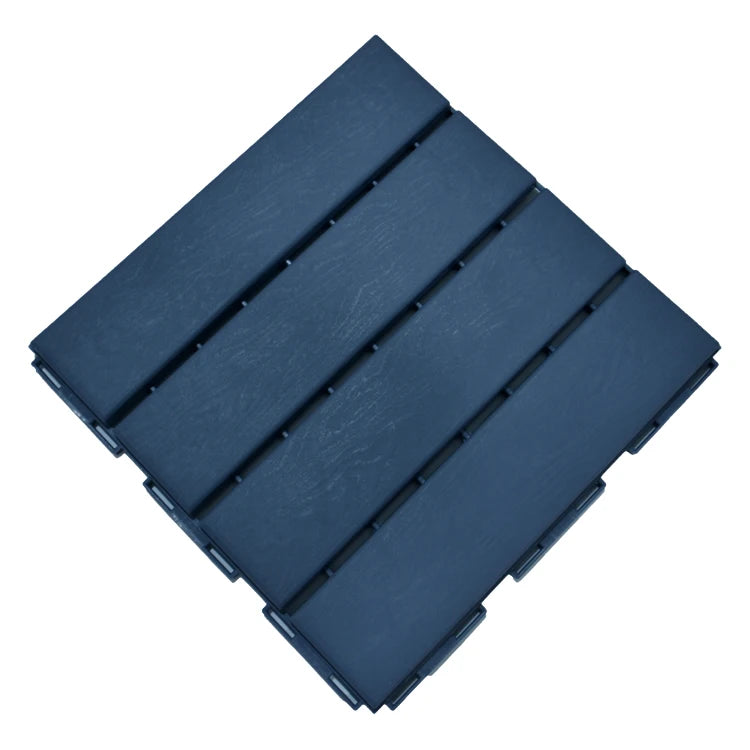 Garden Terrace Durable Waterproof Outdoor Plastic Composite Decking Tiles