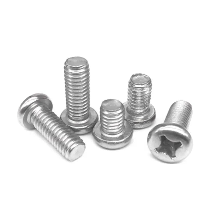 Grade 4.8 M1.5*3 Slotted Pan Head Mobile Phone Machine Screw