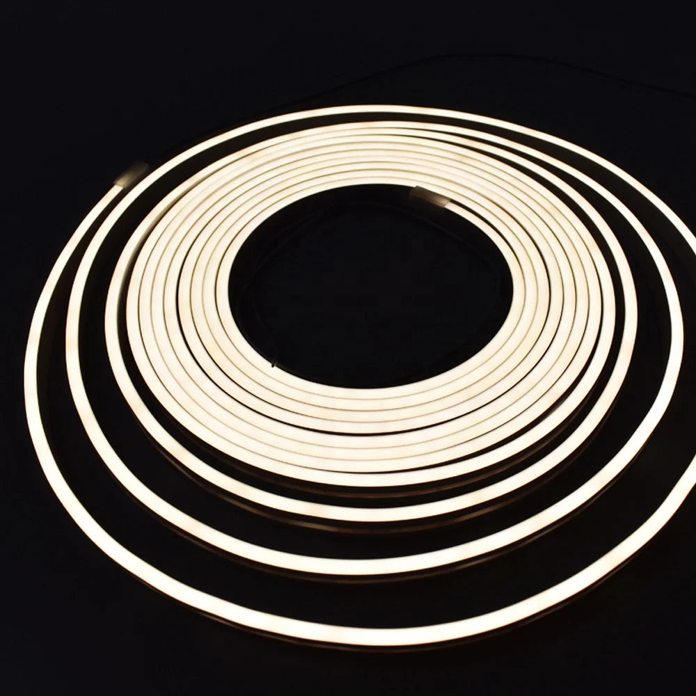 Slim 4*10mm SMD 2835 Led Neon Light 12V /24V Flex Rope IP65  Waterproof Indoor Led Neon Strip Light