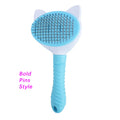 Hot Selling Plastic Pet Glove Brush Quick Hair Removal Button Massaging Tool Grooming Bathing Product
