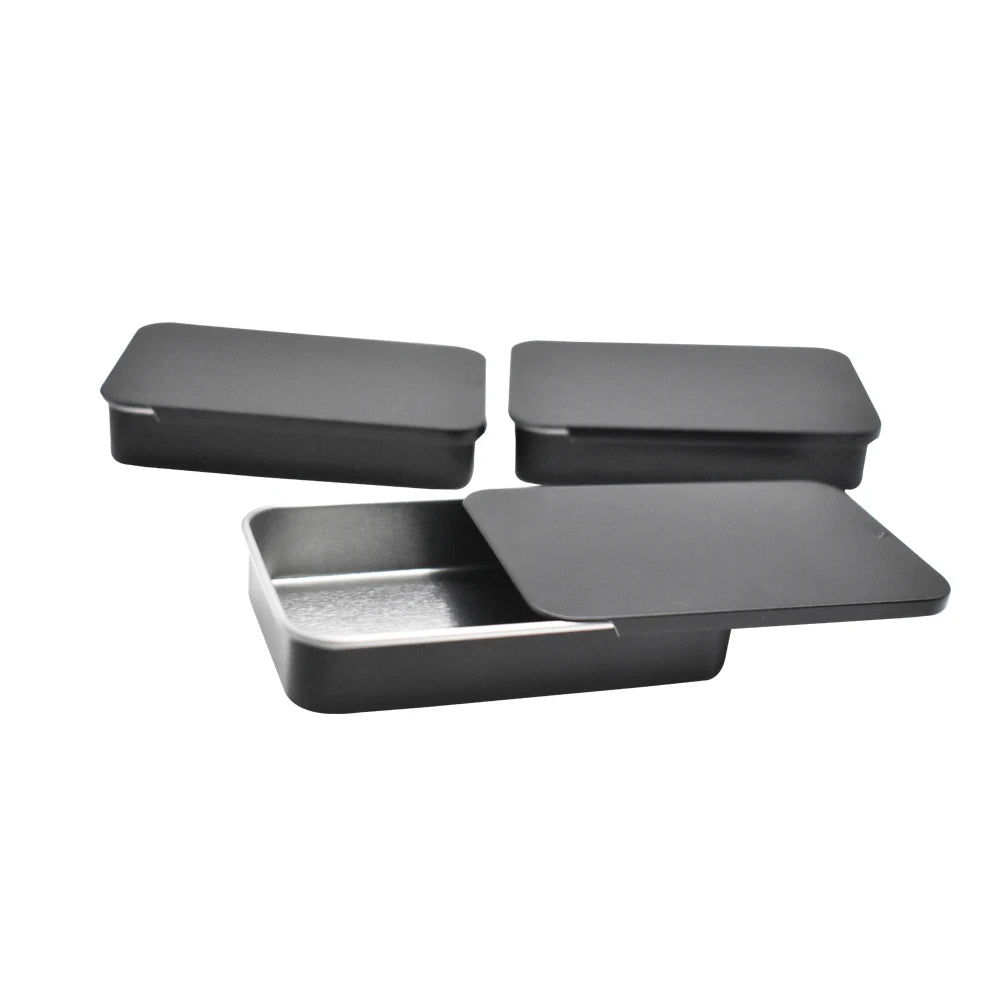 Factory Supply Candy Slide Tin Box Push Pull Two Pieces Tin Can