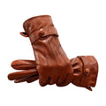 Sheepskin Leather Gloves Wholesale Premium Fashion Black Touch Screen Winter Cycling Driving Dressing Gloves