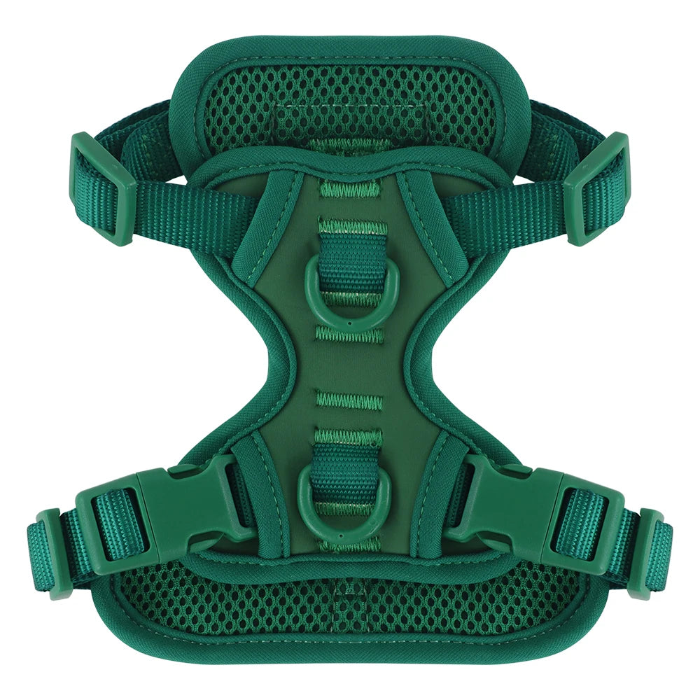 Custom Logo Breathable No Pull Small Puppy Large Dog Freedom Harness Breathable Padded Dog Pet and Vest