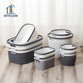 Eco-friendly Small Plastic PP Storage Holder Rectangle Household Woven Storage Basket Multifunctional Injection Pen