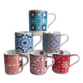 European Luxury Ceramic Coffee Mug Moroccan Style Cappuccino Coffee Cup