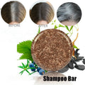 Natural Organic Shouwu Hair Care Solid Shampoo Soap Vegan Whitening Antiseptic Travel Size with Hyaluronic Acid Herb Ingredients