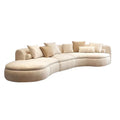 Nordic Style Minimalist Tufted Sofa Lounge Chair Set Soft Cloud Sponge Customizable Size for Living Room Bedroom Hotel Office