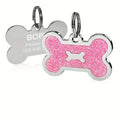 Custom Logo Blank Sublimation Metal Pet Name Id Qr Code Dog Tag for Engraving Necklace Dog Tags Stainless Steel