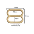 Wholesale 8 9 Shape Colourful Nylon Coated Lingerie Sliders and Adjusters Bra Buckle Rings and Sliders