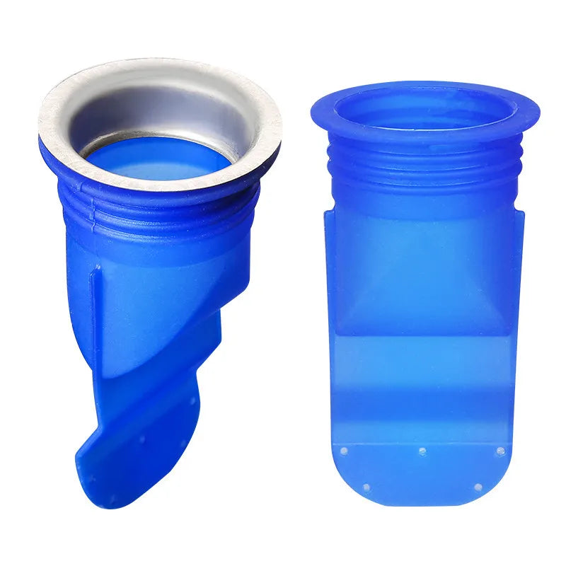 Valve Check Silicone Kitchen Strainer Bathroom Pipe Stainless Steel Sewer Drainer Silica Deodorize Core Floor Drain Toilet Conce